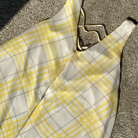 Yellow Plaid dress - Picture 5 of 5